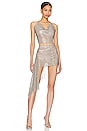 view 5 of 6 Crystalized Marjan Skirt in Long Island