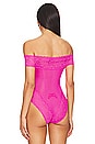 view 4 of 6 Charm Bodysuit in Harlot Pink