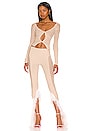 view 4 of 4 Livia Top in Taupe