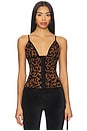 view 1 of 4 Doll Top in Brown Leopard
