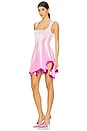 view 3 of 4 Alyssa Wavy Tank Dress in Mulberry