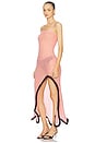 view 2 of 3 Nalin Alpaca Wavy Tank Dress in Pink Buff