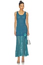 view 1 of 4 ROBE MAPLE CROCHET TANK in Turquoise