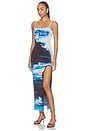 view 3 of 4 VESTIDO IRIS MAXI TANK in Utah Blue
