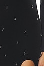 view 5 of 4 ROBE NEIL ECOVERO LONG SLEEVE MINI  in Midnight Black
