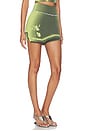 view 2 of 6 FALDA-PANTALÓN GEN 11 COMPRESSION TENNIS in Chrome Green