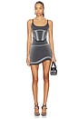 view 5 of 6 Gen 11 Compression Tennis Skort in Black