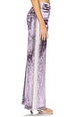 view 3 of 6 Zahra Wide Leg Pants in Lavender