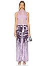 view 5 of 6 Zahra Wide Leg Pants in Lavender