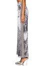 view 3 of 6 PANTALON ZAHRA WIDE LEG in Charcoal Gray