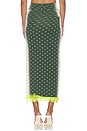 view 5 of 7 Lily Midi Skirt in Chrome Green