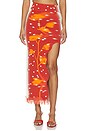 view 2 of 7 FALDA LILY MIDI in Fireball Orange