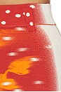 view 7 of 7 FALDA LILY MIDI in Fireball Orange