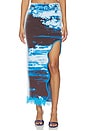 view 2 of 7 FALDA LILY MIDI in Utah Blue