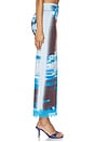 view 3 of 7 FALDA LILY MIDI in Utah Blue