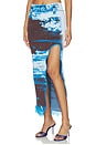 view 4 of 7 FALDA LILY MIDI in Utah Blue