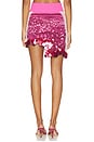 view 6 of 7 Casey Wavy Mini Skirt in Pink Dazzle