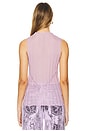 view 3 of 5 Jasmine Sheer Tank Top in Lavender