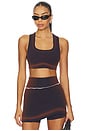view 1 of 4 Gen 11 Compression Sports Bra in Masada Brown