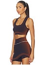 view 2 of 4 Gen 11 Compression Sports Bra in Masada Brown