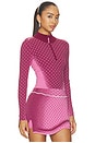 view 4 of 6 Gen 11 Compression Crop Top in Pink Dazzle