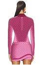 view 5 of 6 Gen 11 Compression Crop Top in Pink Dazzle