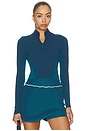 view 2 of 6 Gen 11 Compression Crop Top in Avalon Teal