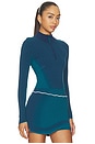 view 4 of 6 Gen 11 Compression Crop Top in Avalon Teal