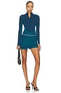 view 6 of 6 Gen 11 Compression Crop Top in Avalon Teal
