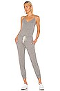 view 1 of 3 Love Jumpsuit in Heather Grey