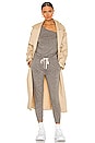 view 4 of 4 Britton Jumpsuit in Heather Grey
