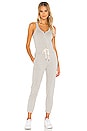 view 1 of 3 Griffith Jumpsuit in Heather Grey