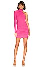 view 1 of 4 Electra Dress in Fuchsia