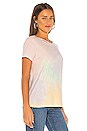 view 2 of 4 Harlow BFF Tee in Sherbert Rainbow Tie Dye
