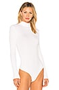 view 2 of 5 Brooke Turtleneck Bodysuit in White