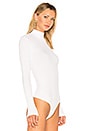 view 3 of 5 Brooke Turtleneck Bodysuit in White