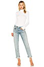 view 5 of 5 Brooke Turtleneck Bodysuit in White