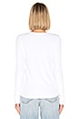 view 3 of 4 Dash Waffle Knit Top in White