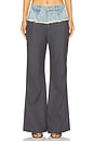 view 1 of 6 Denim Combo Suit Jeans in Grey