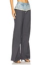 view 2 of 6 Denim Combo Suit Jeans in Grey