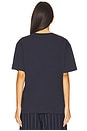 view 3 of 4 Fashion Quote T-Shirt in Navy