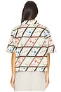view 3 of 5 CAMISA DE MANGA CURTA CROPPED in Floral Print