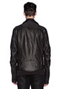 view 4 of 5 Leather Jacket in Black