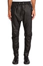 view 1 of 3 Leather Pant in Black