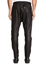 view 3 of 3 Leather Pant in Black