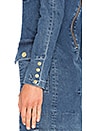 view 4 of 4 VESTIDO DENIM MANGA LARGA in Blue Denim