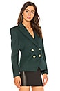view 3 of 5 Double Breasted Blazer in Green