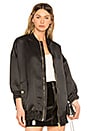 view 2 of 5 Mid Bomber Jacket in Black