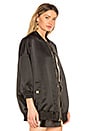 view 3 of 5 Mid Bomber Jacket in Black