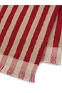 view 3 of 3 Pembroke Stripe Face Towel in Sandstone Red